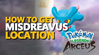 Pokemon Legends Arceus Misdreavus Location [upl. by Kaile]