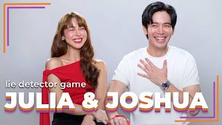 Julia Barretto and Joshua Garcia Play a Lie Detector Game  Filipino  Rec•Create [upl. by Nerrot93]