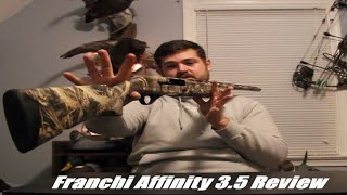 Franchi Affinity 35 Review Disassembly Assembly Performance Review [upl. by Nnyledam]