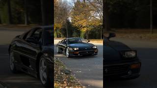 1998 Ferrari F355 Berlinetta in Nero DS Flatplane crank V8 and F1 transmission 🖤 [upl. by Lahpos633]