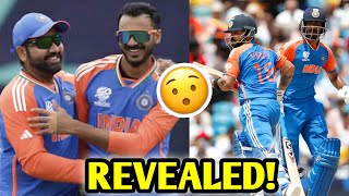 REVEALED What Virat Kohli amp Rohit Sharma said in World Cup FINAL Axar Patel Says India Cricket [upl. by Ahsitaf]