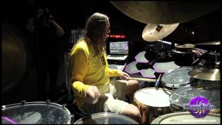 Danny Carey of TOOL playing 7 Mandala Drums [upl. by Lleon]