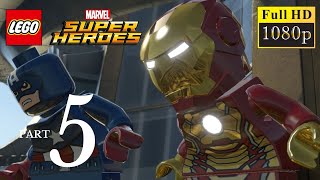 Lego Marvel Superheroes  PC Walkthrough Part 5  Rebooted Resuited 1080p HD [upl. by Aliuqa]