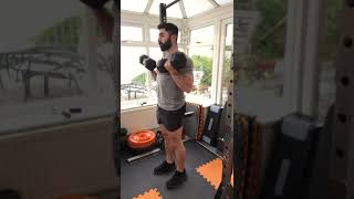 Standing Supinated Dumbbell Curl [upl. by Aicenet389]