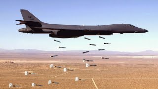 Stunning Video of B1 Lancer in Action • Takeoff amp Landing Training Footage [upl. by Leruj721]