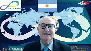 Dr Simón Ferabolli  Video mensaje en lanzamiento de Peace Road Argentina 1772024 [upl. by Yarahs]