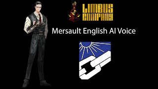 Limbus Company Meursault English Voice Using AI [upl. by Oilasor218]