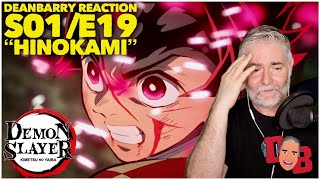 Demon Slayer S01E19 “Hinokami” REACTION [upl. by Poucher]