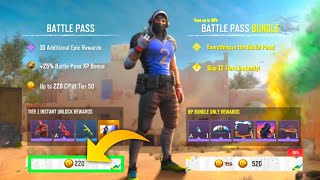 HOW TO GET CHEAPEST 220 CP BATTLE PASS BP CODM 2024 S7 COD MOBILE SEASON 7 [upl. by Stanly]