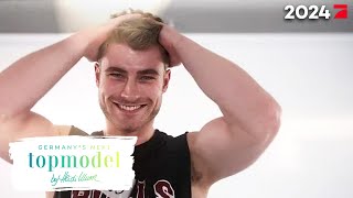 Linus quotGewinnen wäre auf jeden Fall tollquot  GNTM 2024 ProSieben [upl. by Lrigybab]