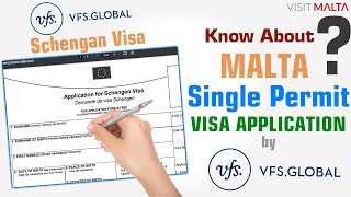 MALTA Work Visa Application by VFS Global How to Fill Malta Work Visa Form Need by VFS Global Malta [upl. by Ahsinot]