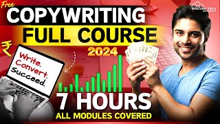 Copywriting Full Course for Beginners in 7 HOURS 2024  Become Copywriter Without Experience [upl. by Anana69]