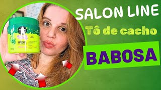 ✨️SALON LINE BABOSA tô de cacho No meu cabelo 2ab com direito a criançada e tudo 🫢 [upl. by Phillada]