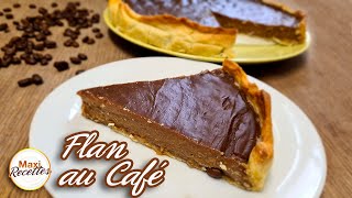 Flan pâtissier au café  Recette facile et rapide [upl. by Tiphanie95]