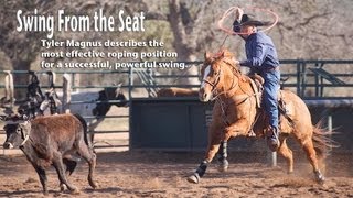 Swing From the Seat Team Roping Tip [upl. by Sancha]