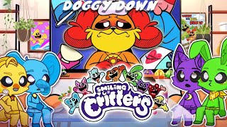 Smiling Critters React To Funny DOGGY DOWN 🐶 Poppy Playtime Chapter 3 Poppy Playtime Gacha Life [upl. by Danya]