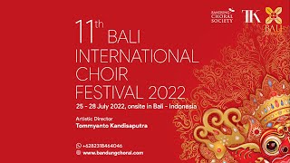 Choir The Resonanz Children Choir  11th Bali International Choir Festival 2022 [upl. by Etnovahs]