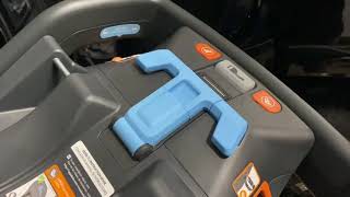 UPABABY Mesa Car Seat Base Install in Under 2 Minutes LATCH [upl. by Farl941]