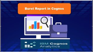 IBM Cognos Analytics Realtime Scenarios  Cognos Burst Report [upl. by Notniuqal755]