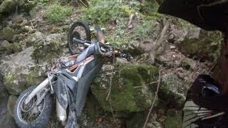 Destroyed in Seconds  KTM Freeride 350 [upl. by Nurav]