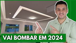 DECORAÇÕES EM GESSO QUE ESTÃO EM ALTA PARA 2024  VAI FAZER SUCESSO [upl. by Lahcsap]