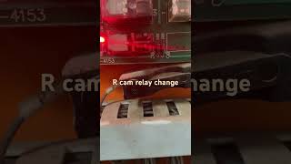 R cam relay change elevatorservice electrical elevatorrepair lift electrician wiring panel [upl. by Ressler]