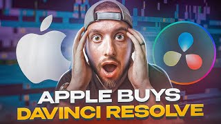 Apple Buys DaVinci Resolve  April 1st 😉 [upl. by Assilim]