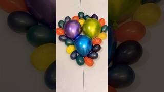 ASMR Beautiful Various Water Colors of Balloons Pop Reverse satisfying Video [upl. by Nimocks]