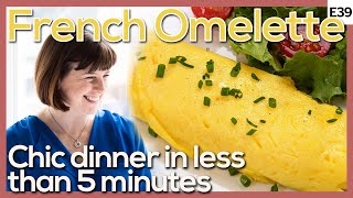 Classic French Omelette How to Make Soft French Style Omelettes [upl. by Croydon]