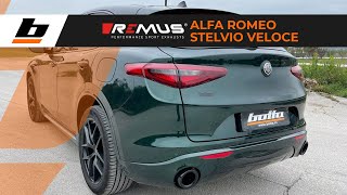 REMUS Alfa Romeo Stelvio Veloce [upl. by Procter16]