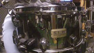 Tama SLP Black brass 14x65 test [upl. by Ailime]