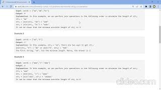 C Leetcode biweekly contest 107 Decremental String Concatenation Problem Solution  24th June 2023 [upl. by Siul]