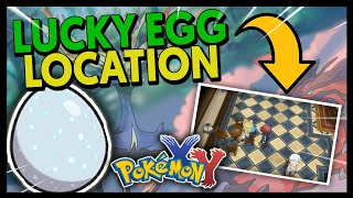 HOW TO GET THE LUCKY EGG ON POKEMON X AND Y [upl. by Adiaros]