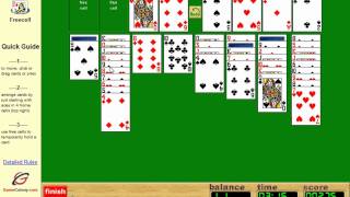 Freecell  Gamecolony [upl. by Allyce637]