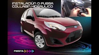 Como Instalar o Purgar Collarin Hidraulico Ford Fiesta [upl. by Ddal101]