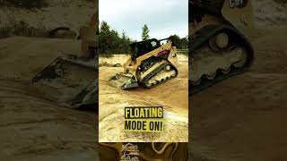 CAT Skid Steer FLOAT BUCKET Mode On shorts tiktok skidsteer [upl. by Wera]