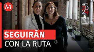 quotSerá un arranque alegre y esperanzador venimos de muchos rincones del paísquot Tatiana Clouthier [upl. by Arehs70]