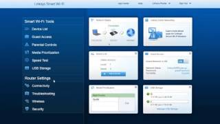 An Intro to Linksys SMART WiFi Wireless Router Software [upl. by Juley604]