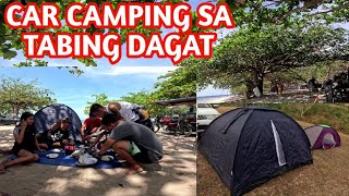 MASAYANG CAR CAMPING SA TABING DAGAT  BATANGAS ADVENTURE [upl. by Wallack]