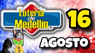 Resultado LOTERIA DE MEDELLIN Viernes 16 de Agosto de 2024 [upl. by Alioz]