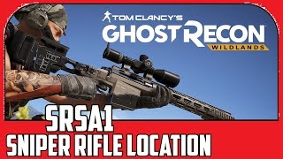 Ghost Recon Wildlands  SRSA1 Sniper Rifle Location [upl. by Noitsuj]