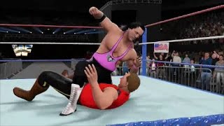 Bret quotHitmanquot Hart jumps The Mountie  WWF Superstars November 1991 WWE 2K16 Universe [upl. by Beore440]