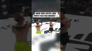 Dwarf MMA Fighter Scores PicturePerfect Head Kick Knockout [upl. by Jecoa]