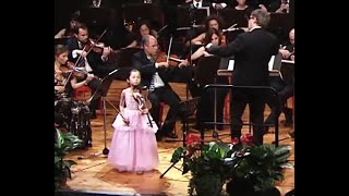 Natsuho Murata performed Mozart Concerto No1 1st Mvt Il piccolo violino Migico 2018  zoomed [upl. by Adieno]