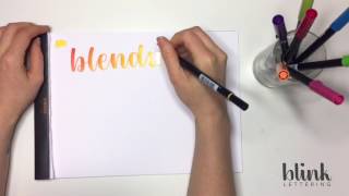 How to Blend Tombow Dual Brush Pens [upl. by Sydney951]