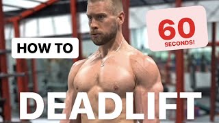 How to Deadlift 5 Simple Steps [upl. by Lubin]