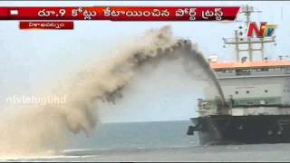 Port Trust spent 9 crores for Dredging at Visakhapatnam Port [upl. by Dylana]