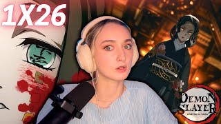 Season 1 Finale IS HERE 🔥Demon Slayer REACTION S1 Ep26 [upl. by Lunseth]