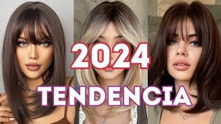 TENDENCIAS del CABELLO 2024 ✂️👌 CORTES y ESTILOS DE MUJERES [upl. by Relyc173]