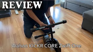 Wahoo KICKR CORE Zwift One  Setup amp Review [upl. by Anerdna]